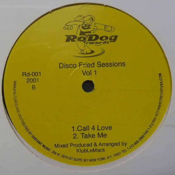 KlubLeMack : Disco Fried Sessions vol. 1 (12")