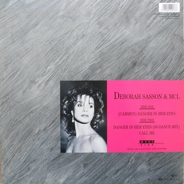 Deborah Sasson & MCL (Micro Chip League) : (Carmen) Danger In Her Eyes (12", Maxi)