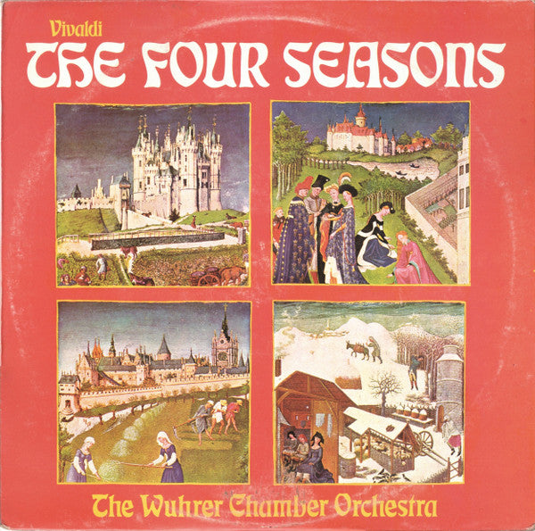Antonio Vivaldi - Das Wührer-Kammerorchester : The Four Seasons (LP)