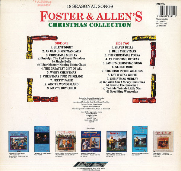 Foster & Allen : Foster & Allen's Christmas Collection (LP)