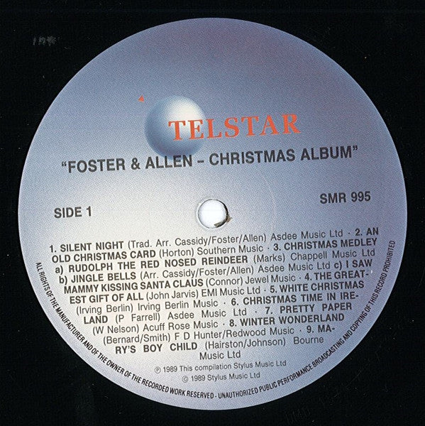 Foster & Allen : Foster & Allen's Christmas Collection (LP)