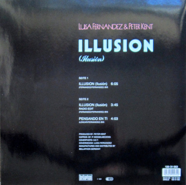 Luisa Fernandez & Peter Kent : Illusion = Ilusión (12", Maxi)