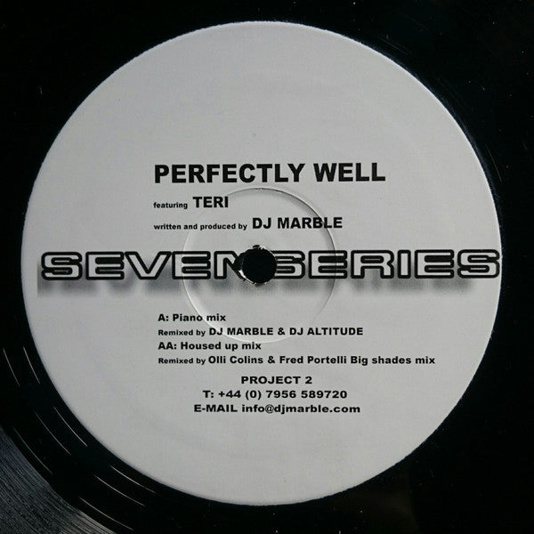 DJ Marble Featuring Teri (5) : Perfectly Well (12")