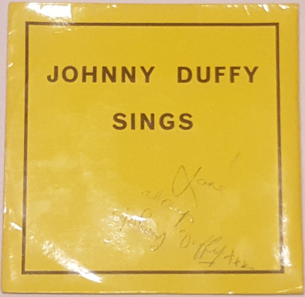 Johnny Duffy (3) : Johnny Duffy Sings (7", EP)