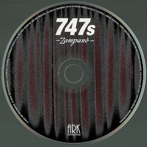 747s : ~Zampanò~ (CD, Album, Promo)