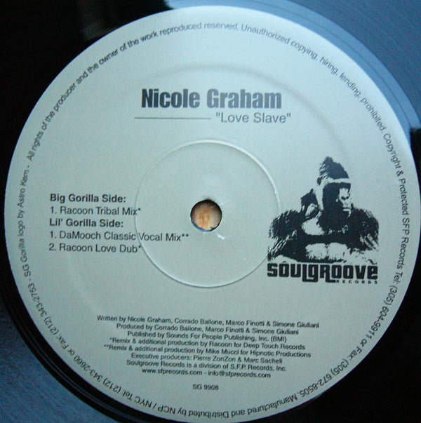 Nicole Graham : Love Slave (12")