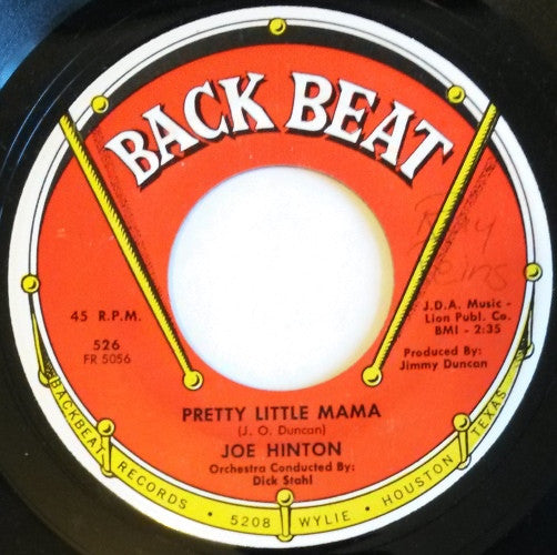 Joe Hinton (2) : Pretty Little Mama / Will You (7", Single)
