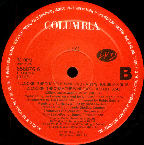 Leo (15) : Lookin' Through The Windows (12")