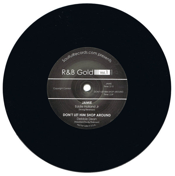 The Miracles / Edward Holland, Jr.  /  Debbie Dean : R&B Gold Vol.1 (7", EP)
