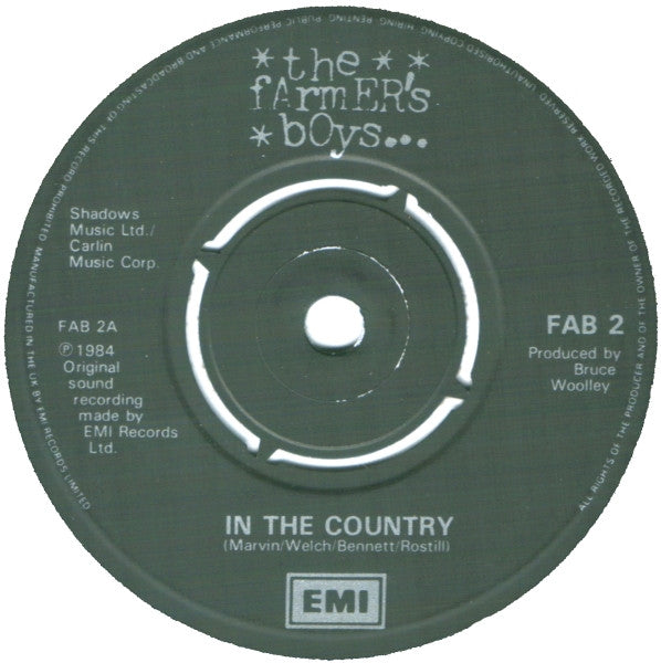 The Farmer's Boys : In The Country (7")