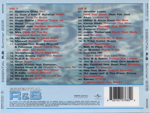 Various : Essential R&B: Summer 2005 (2xCD, Comp)