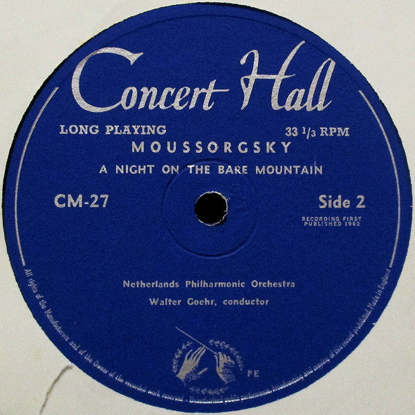 Modest Mussorgsky, Nederlands Philharmonisch Orkest, Walter Goehr, Paul Dukas, Utrechts Stedelijk Orkest, Paul Hupperts : A Night On The Bare Mountain/The Sorcerer's Apprentice (10", Album)