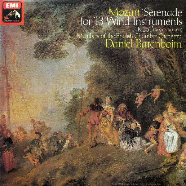 Wolfgang Amadeus Mozart, English Chamber Orchestra, Daniel Barenboim : Serenade In B Flat Major For 13 Wind Instruments, K.361 (Original Version) (LP, Quad)