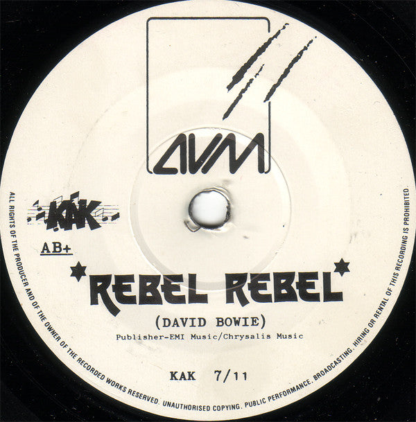 Legion Of Dynamic Diskord : Rebel Rebel / Kracalli Dayz (7")