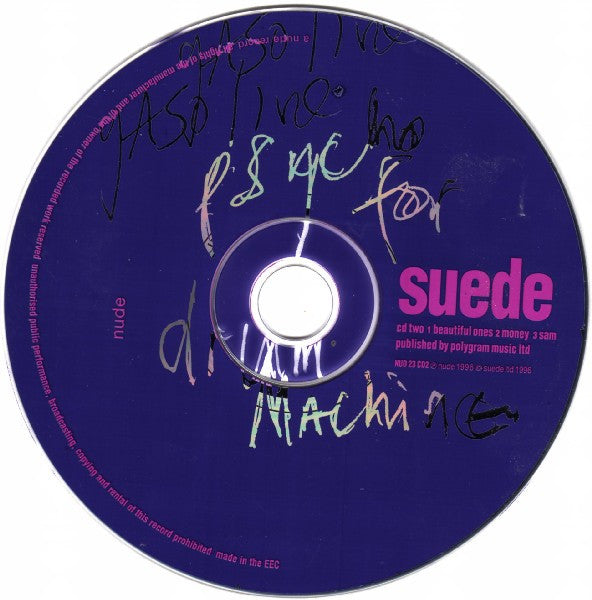 Suede : Beautiful Ones (CD, Single, Ltd, CD2)