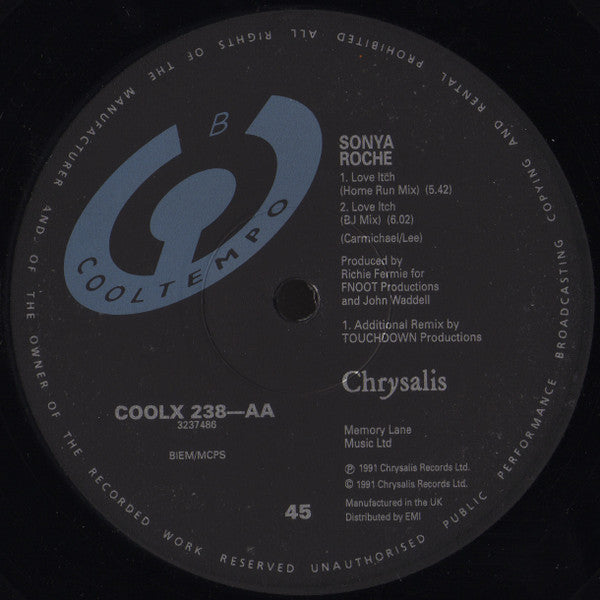 Sonya Roche : Love Itch (12", Single)