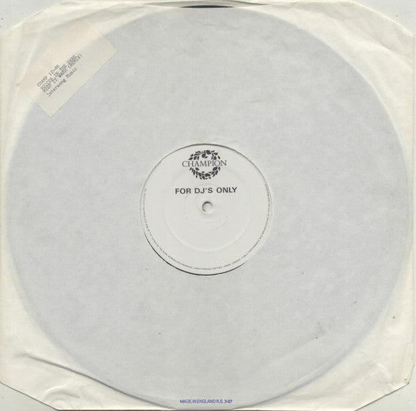 Voices In The Dark : Keep It Warm (Remix) (12", Promo, W/Lbl)