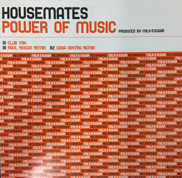 Housemates : Power Of Music (12")