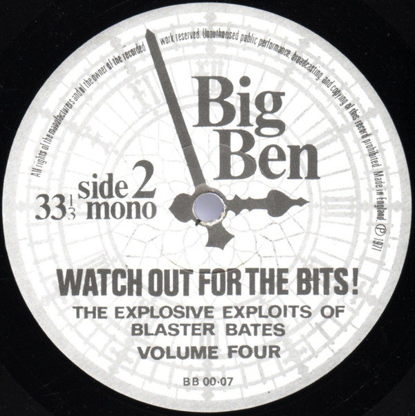 Blaster Bates : Watch Out For The Bits! (LP, Lam)