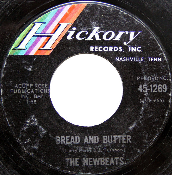 The Newbeats : Bread And Butter (7", Styrene)