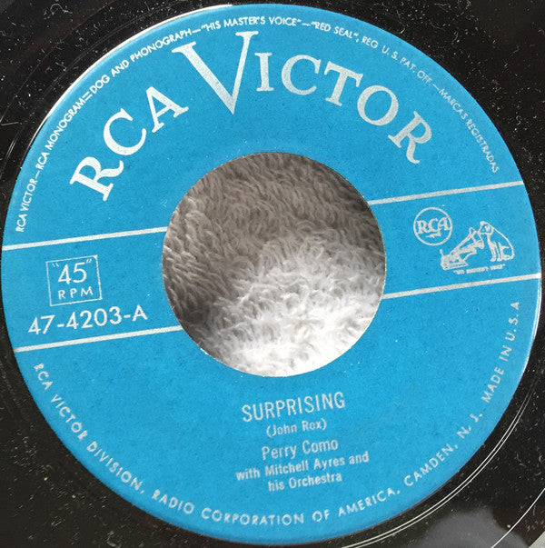 Perry Como : Surprising (7")