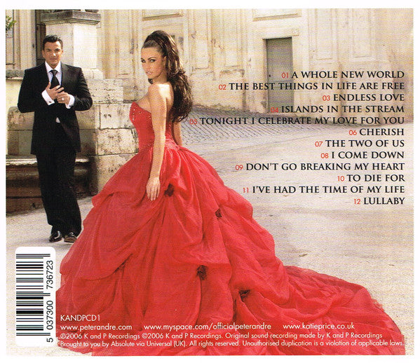 Katie Price ♥ Peter Andre : A Whole New World (CD, Album)