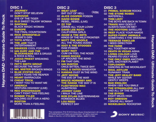 Various : Haynes Dad - Ultimate Guide To Rock (3xCD, Comp)