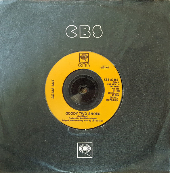 Adam Ant : Goody Two Shoes (7", Single, Ora)