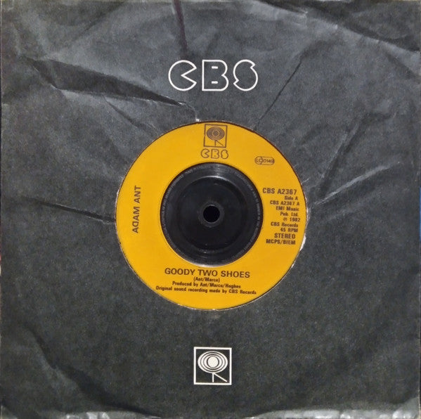 Adam Ant : Goody Two Shoes (7", Single, Ora)