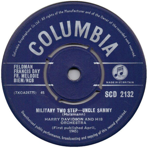 Harry Davidson And His Orchestra : Waltz Hesitation (7")