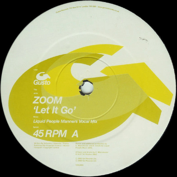 Zoom (3) : Let It Go (12")
