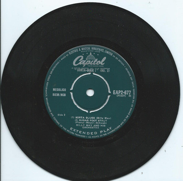 Billy May And His Orchestra : Sorta-Dixie! (No. 2) (7", EP)
