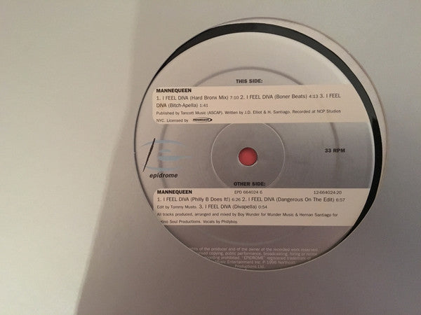 Mannequeen : I Feel Diva (12")