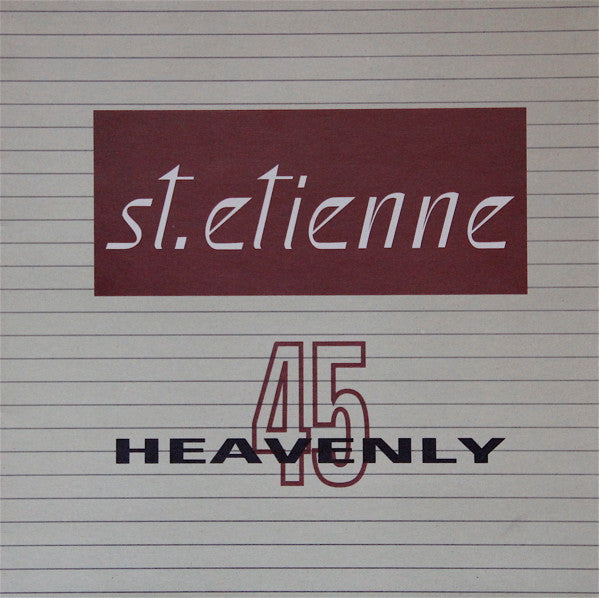 St. Etienne* : Only Love Can Break Your Heart / Filthy (12", Single)