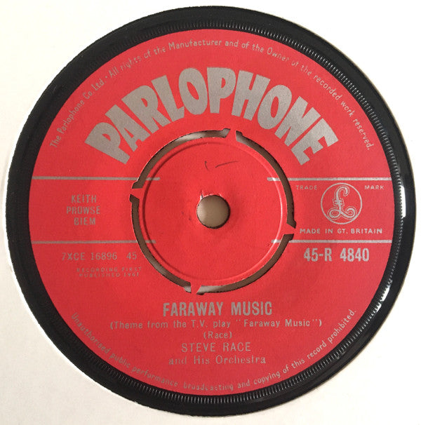 Steve Race And His Orchestra : Faraway Music (7", Single)
