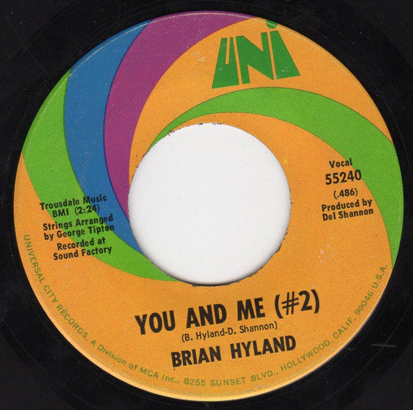 Brian Hyland : Gypsy Woman (7", Single, Mono, Pin)