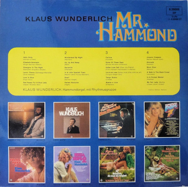 Klaus Wunderlich : Mr. Hammond (2xLP, Comp, Gat)