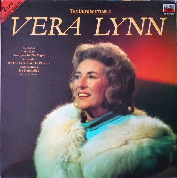 Vera Lynn : The Unforgettable Vera Lynn (2xLP, Comp)