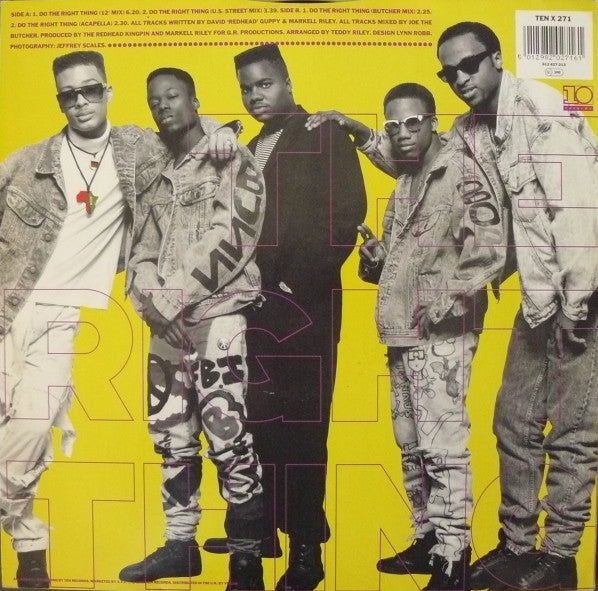 Redhead Kingpin And The FBI : Do The Right Thing (12")