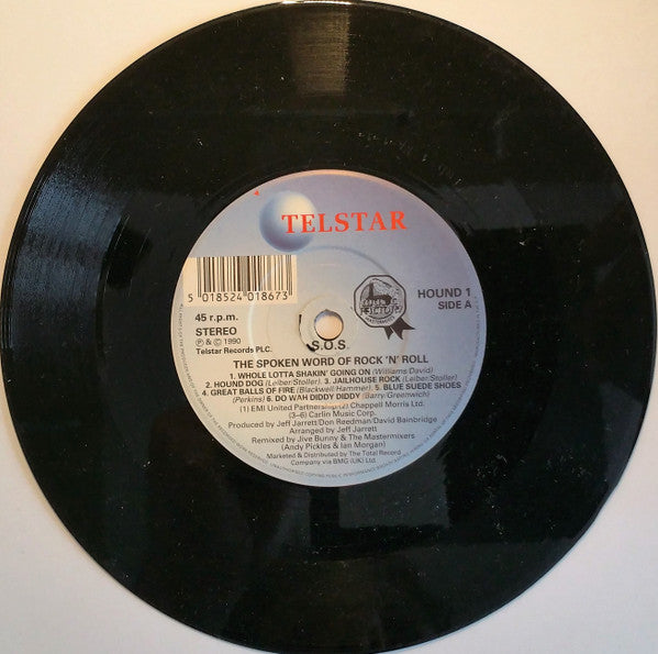 The SOS : The Spoken Word Of Rock 'N' Roll (7", Single)