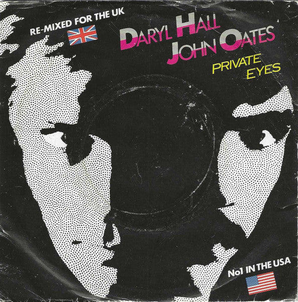 Daryl Hall & John Oates : Private Eyes (7", Sol)