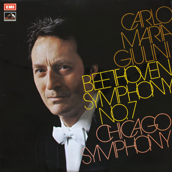 Carlo Maria Giulini, Ludwig van Beethoven, Chicago Symphony Orchestra : Symphony No. 7 (LP, Album)