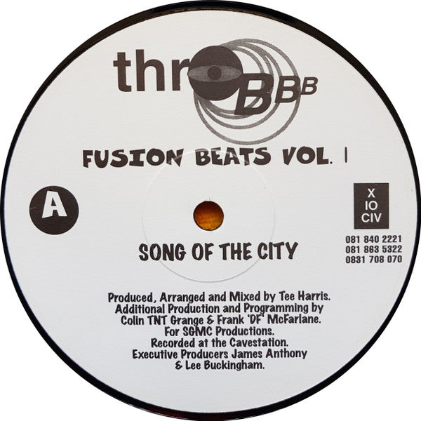 Tee Harris : Fusion Beats Vol 1 (12")