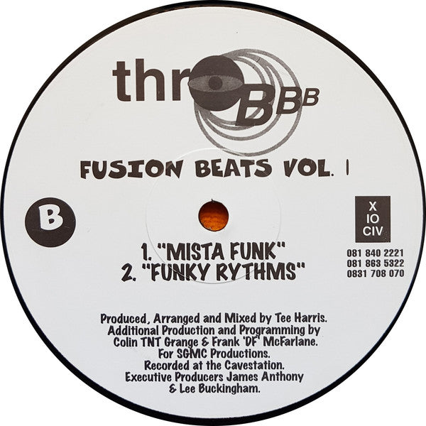 Tee Harris : Fusion Beats Vol 1 (12")