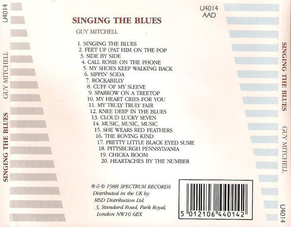 Guy Mitchell : Singing The Blues (CD, Album, Comp)