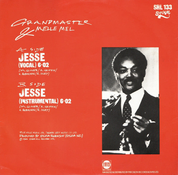Grandmaster Flash & Melle Mel : Jesse (12")