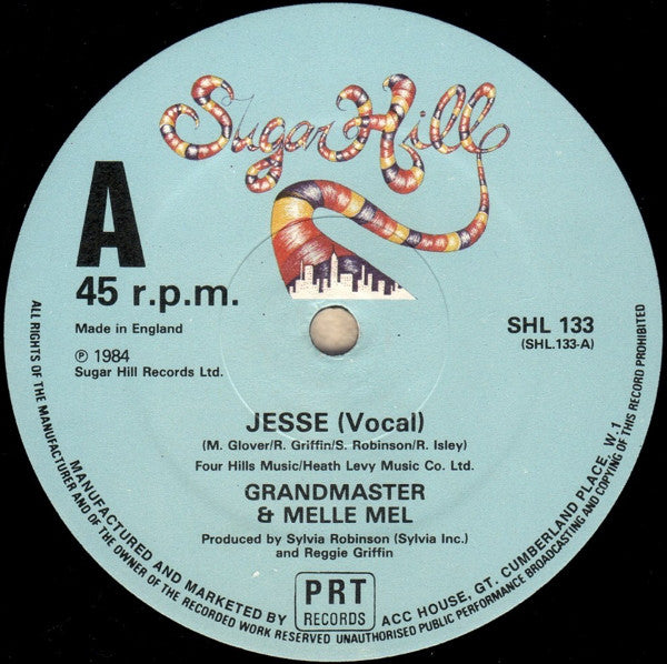 Grandmaster Flash & Melle Mel : Jesse (12")
