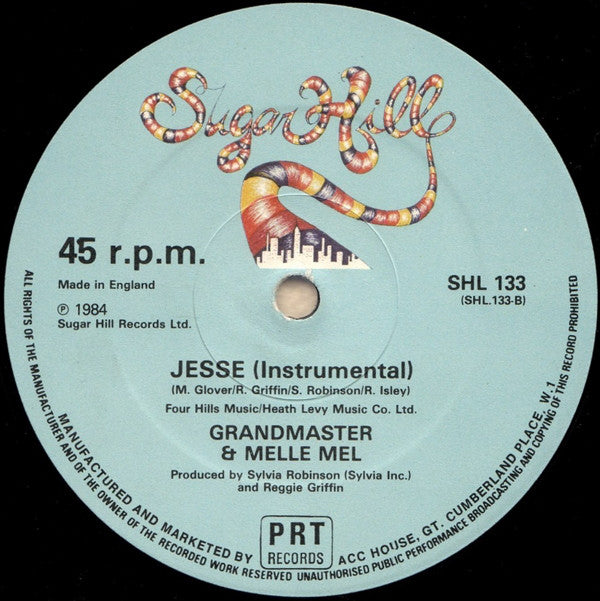 Grandmaster Flash & Melle Mel : Jesse (12")