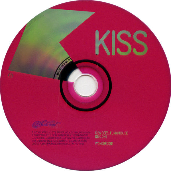 Various : Kiss Does... Funky House (2xCD, Comp, Mixed)
