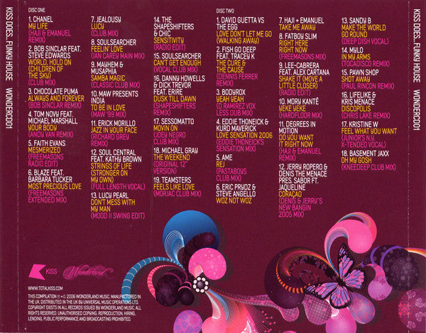 Various : Kiss Does... Funky House (2xCD, Comp, Mixed)